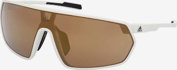 Occhiali da sole sportivi di ADIDAS SPORTSWEAR in bianco: frontale