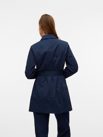 VERO MODA Tussenmantel 'CHELSEA' in Blauw