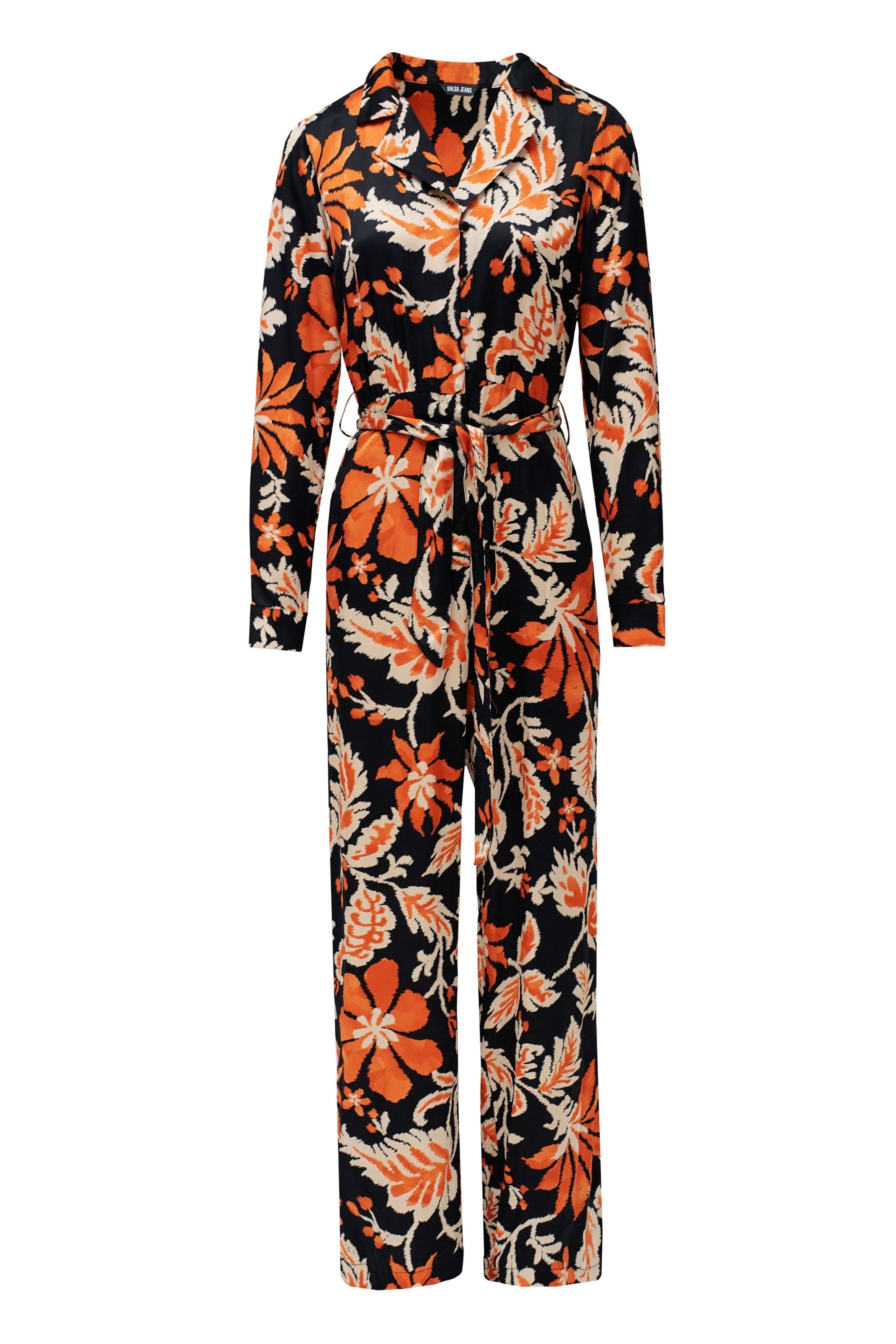 Salsa Jeans Jumpsuit in Black: front