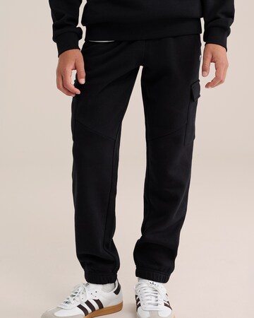 WE Fashion Конический (Tapered) Штаны в Черный