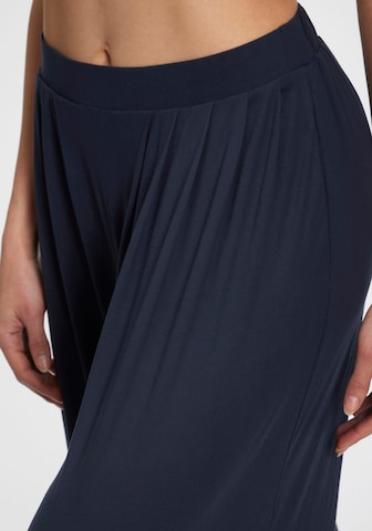 LASCANA Wide Leg Hose in Blau