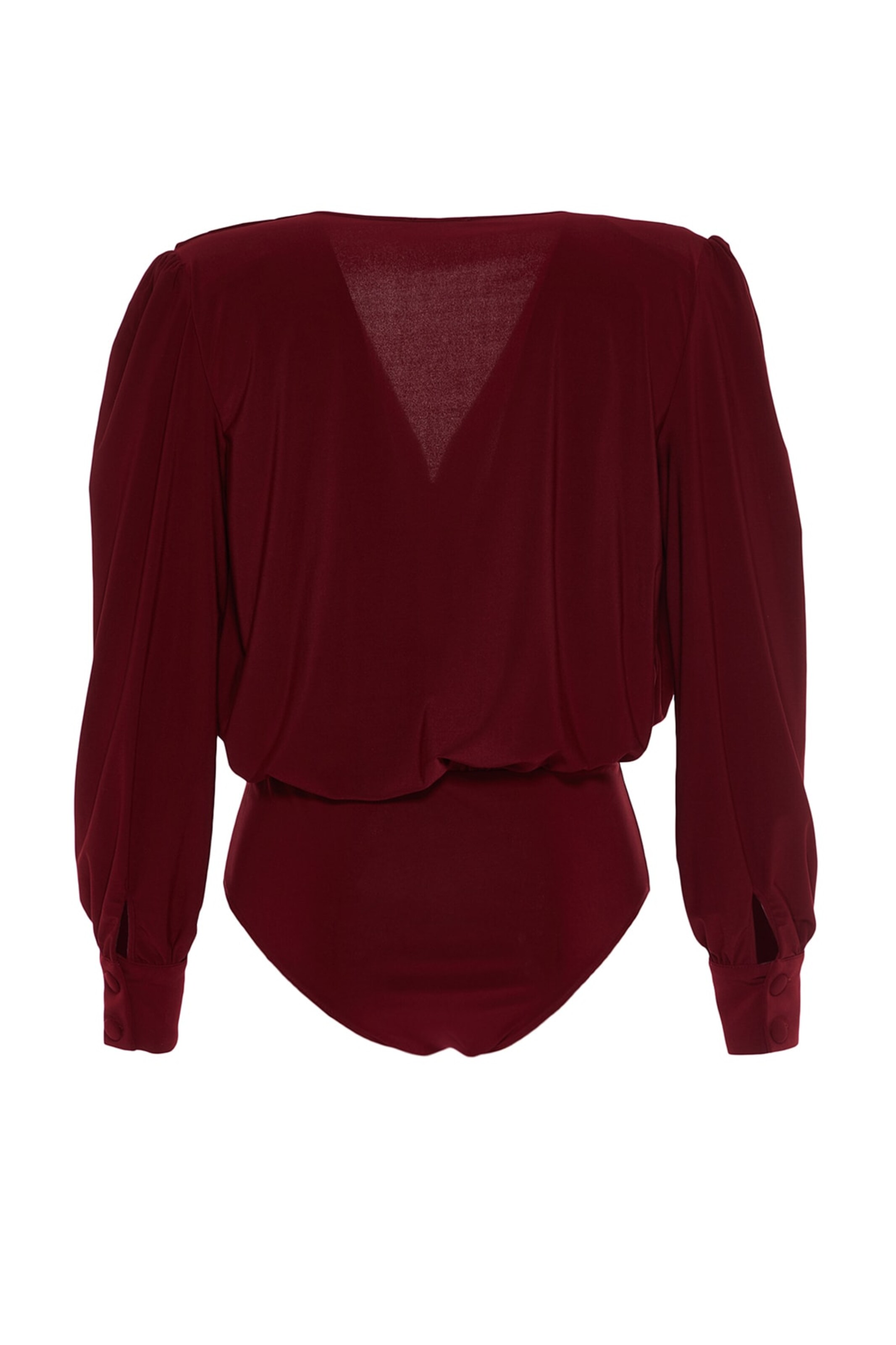 Trendyol - Body de blusa en rojo