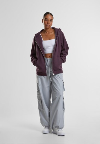 Urban Classics Sweatjakke i lilla