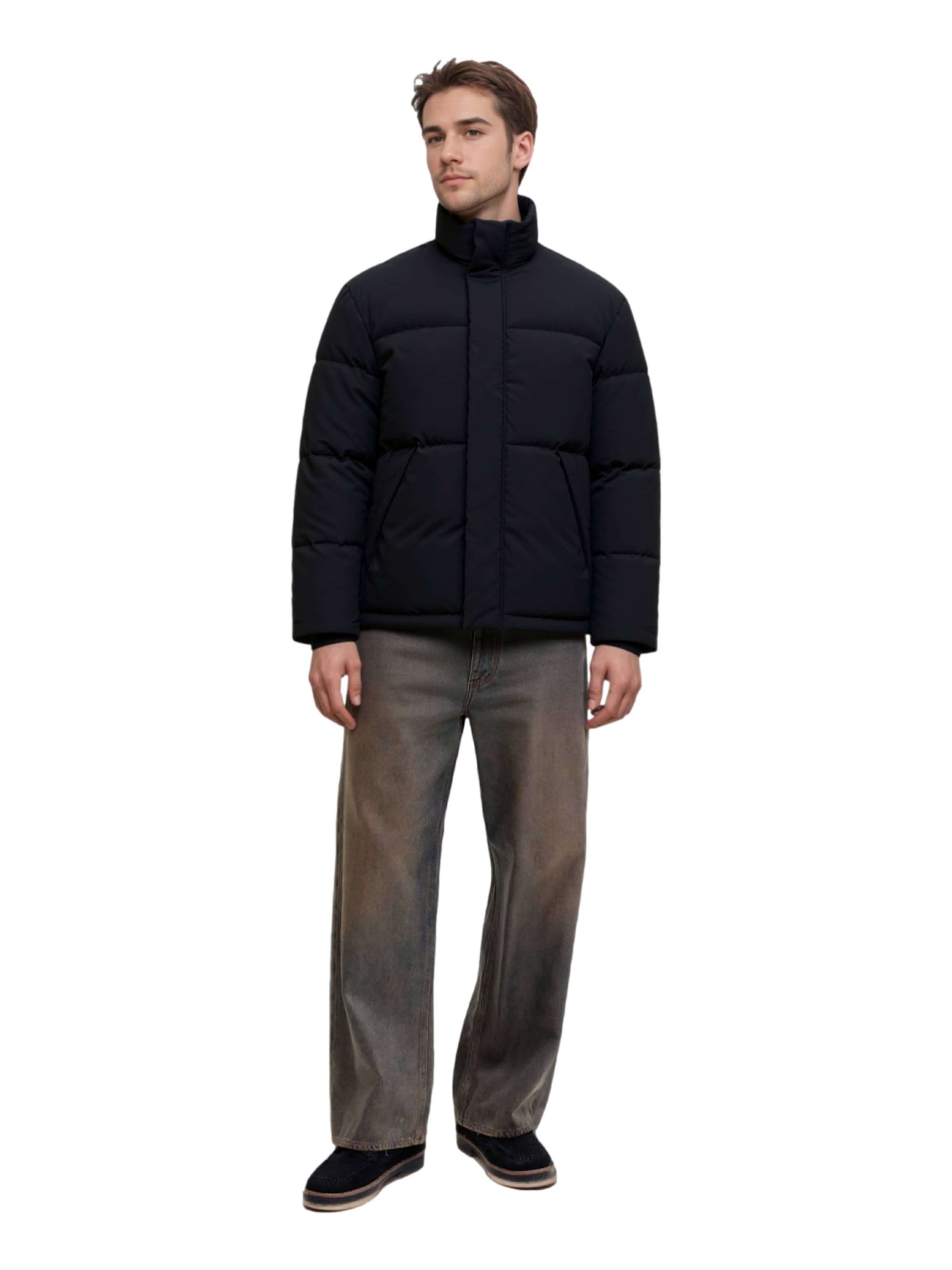 Giacca invernale 'JJESoho' di JACK & JONES in nero