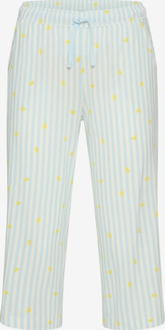 VIVANCE Loosefit Pyjamahose in Blau: Vorderseite