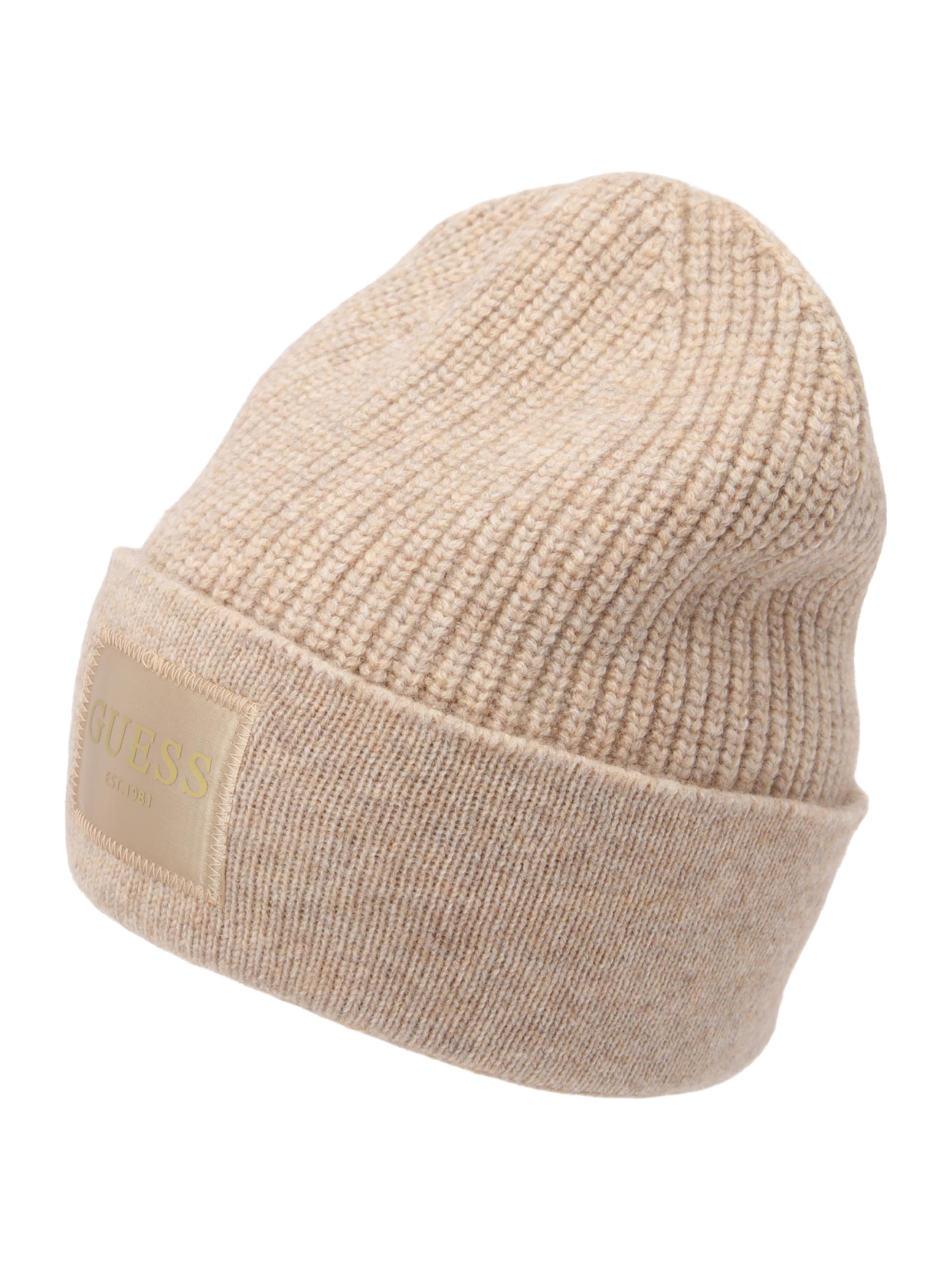 GUESS Beanie 'Brenton' in Beige: front