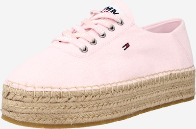 Tommy Jeans Espadrill i marinblå / rosa / röd / vit, Produktvy