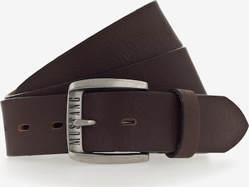 Ceinture MUSTANG en marron : devant