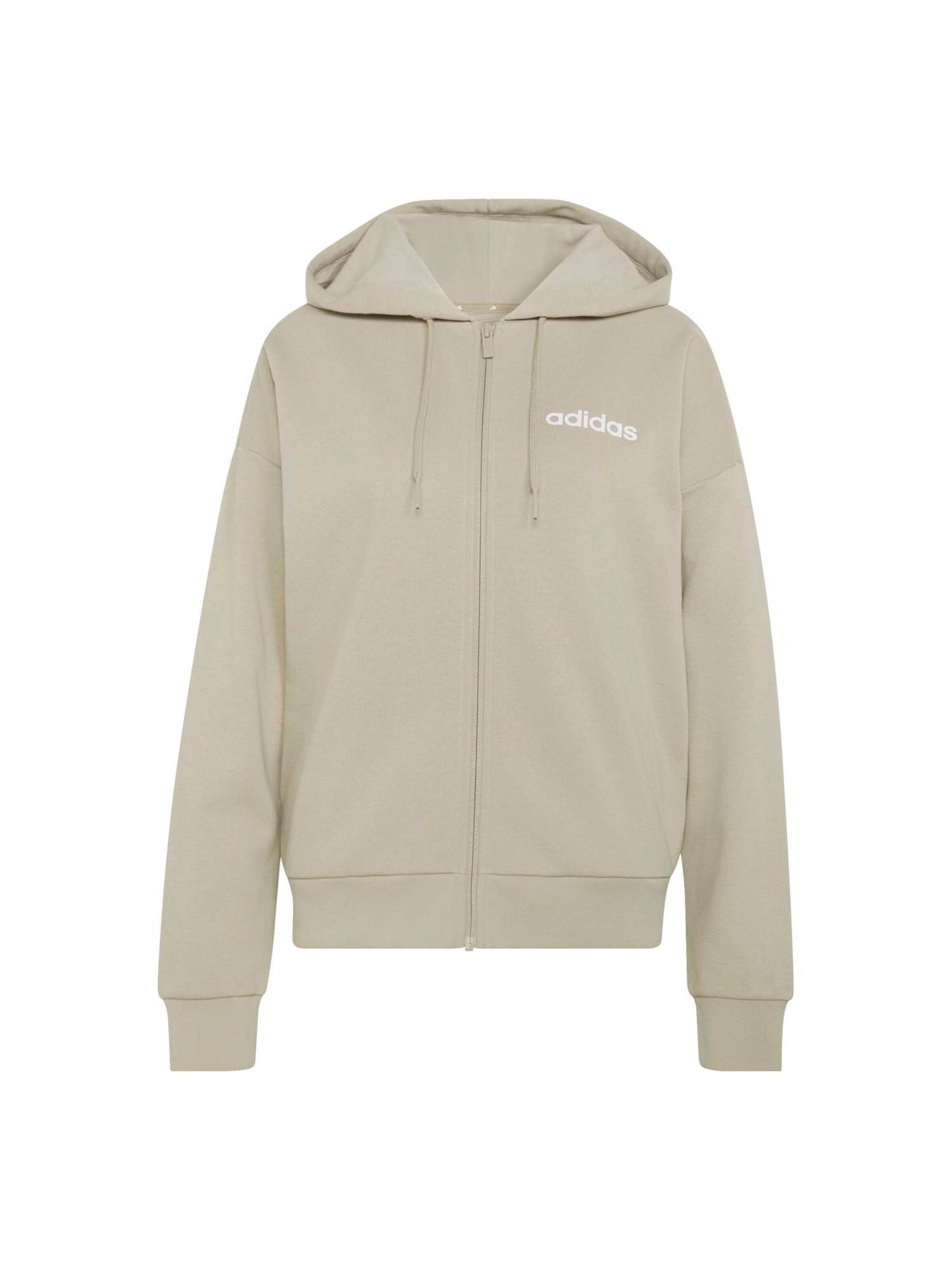 ADIDAS SPORTSWEAR Спортивная кофта 'Essentials' в Зеленый: спереди