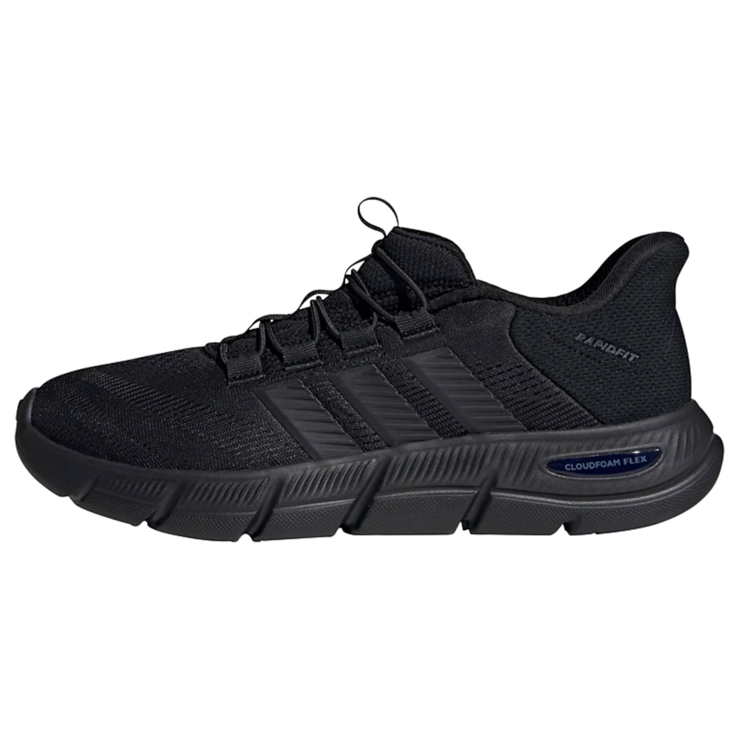 Sneaker bassa 'Cloudfoam Flex Rapidfit' di ADIDAS SPORTSWEAR in nero: frontale