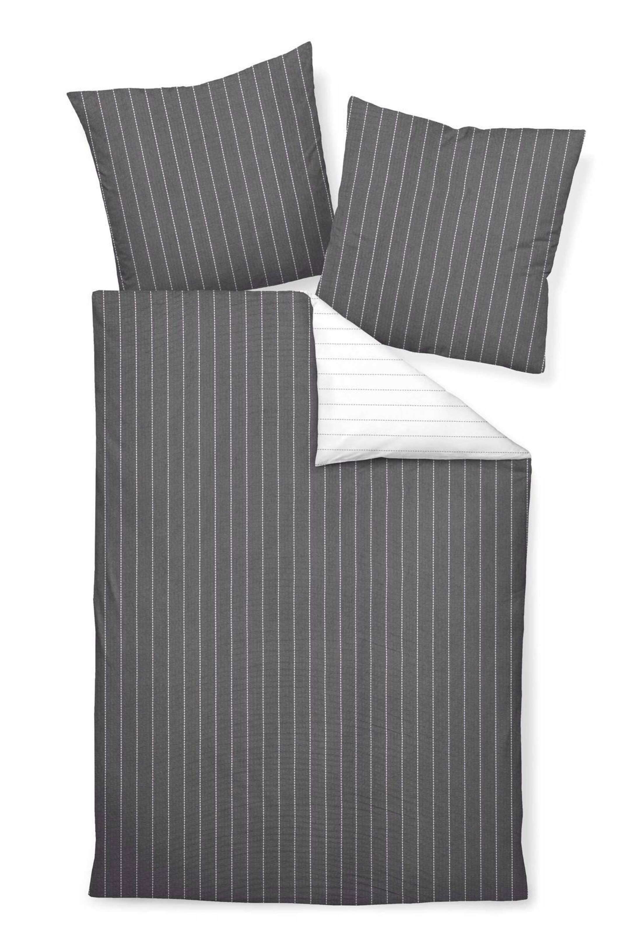 Copripiumino 'Janine' di JANINE in grigio: frontale