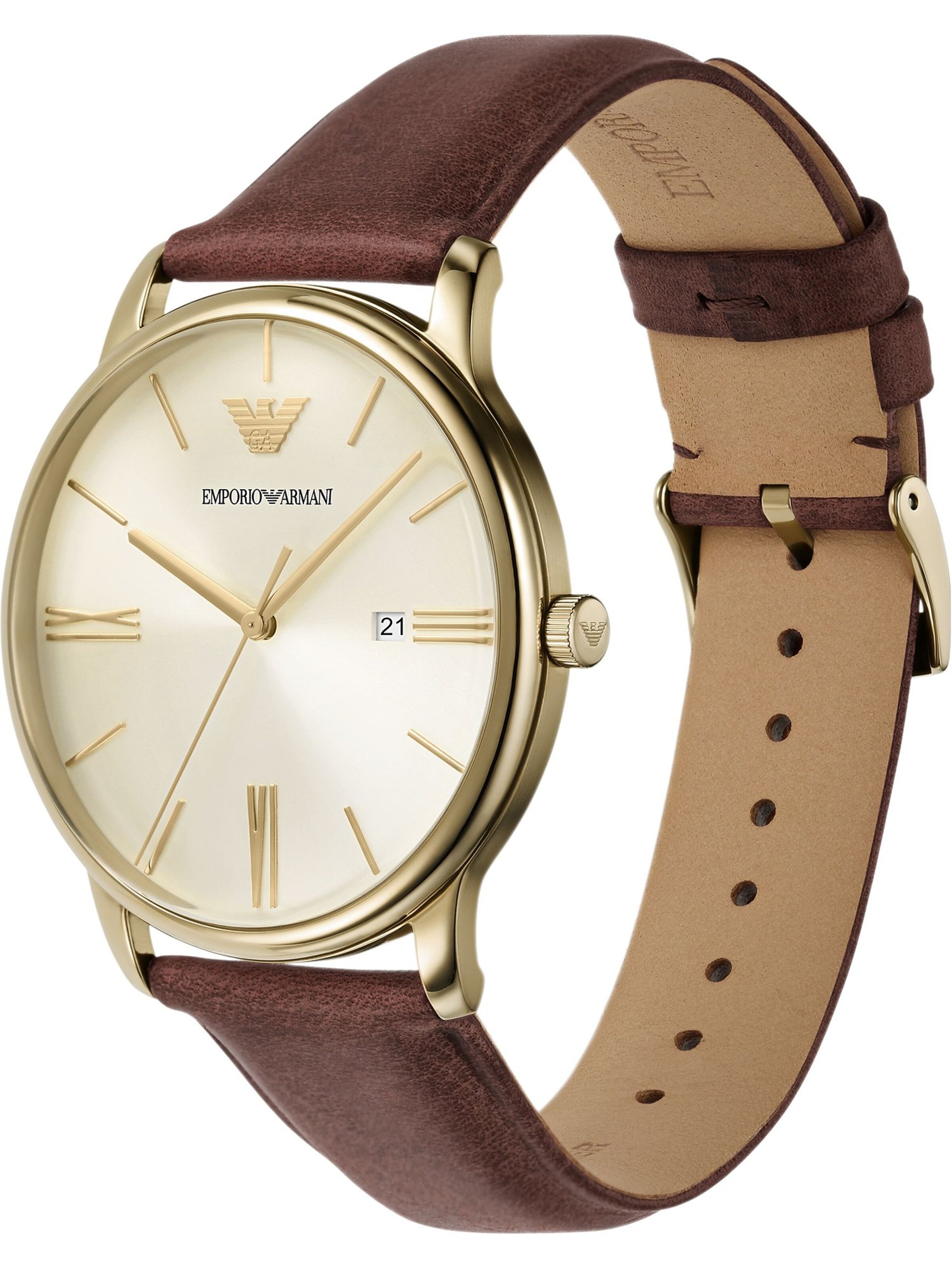 Emporio Armani Analog Watch in Gold