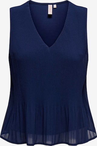 ONLY - Blusa 'SHELLY VITA' em azul: frente