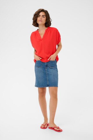 Kaffe - Blusa 'KAgina' em vermelho