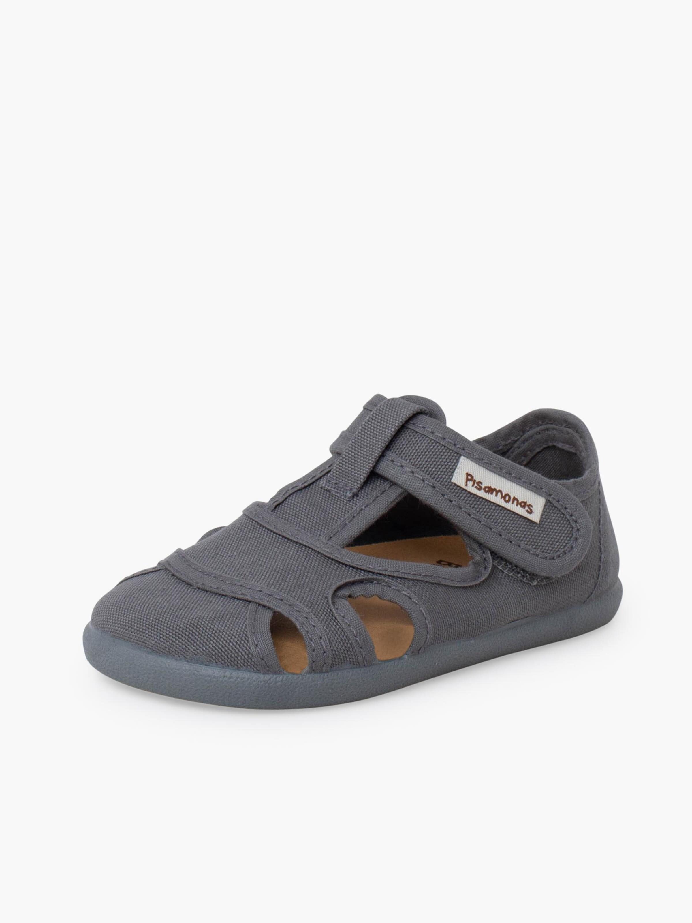 Pisamonas Buty otwarte w kolorze szary: przód