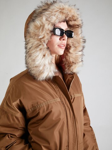 River Island Zimní parka – hnědá