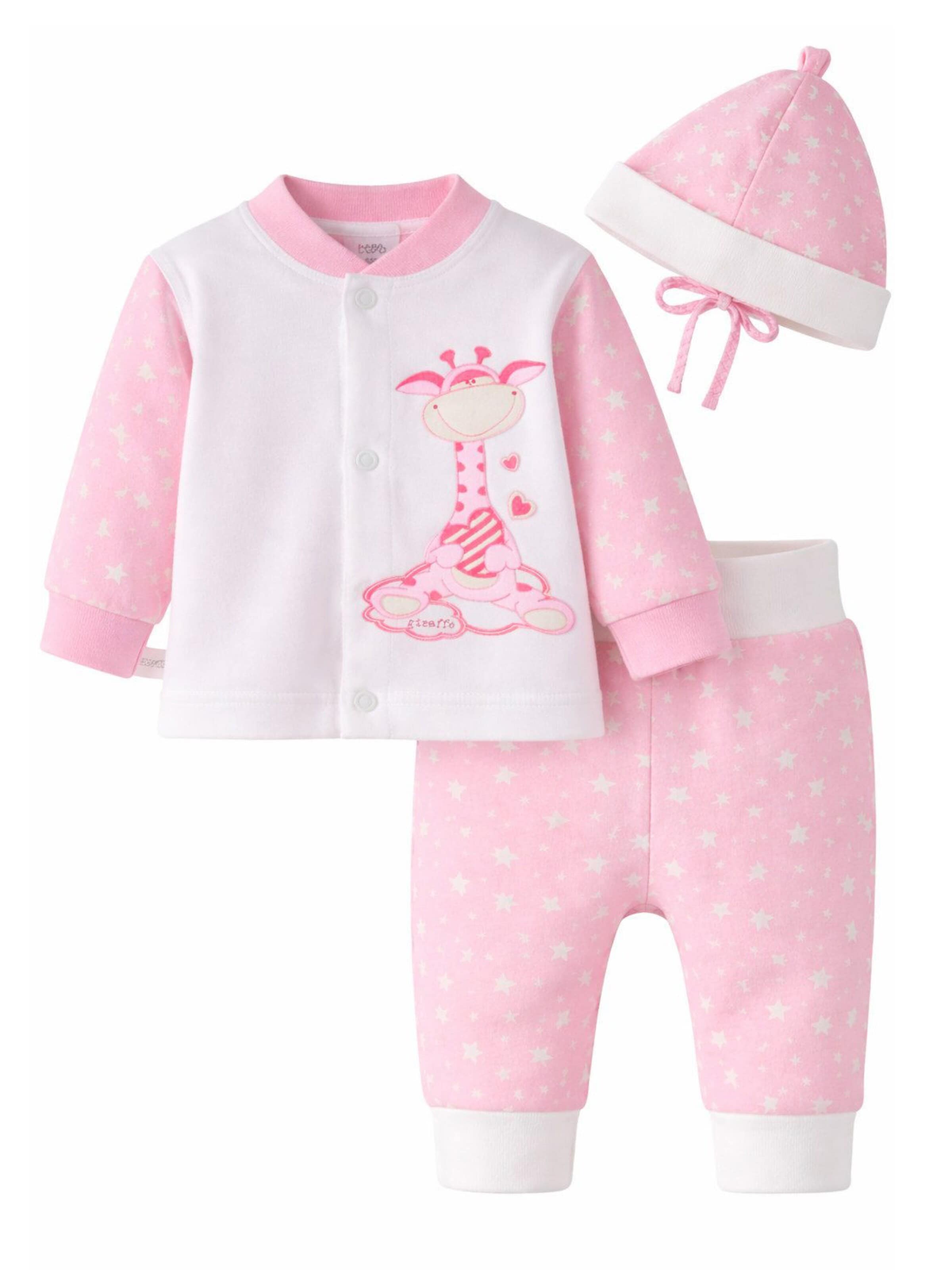 La Bortini Set‌‌‌‌ in Pink: Vorderseite