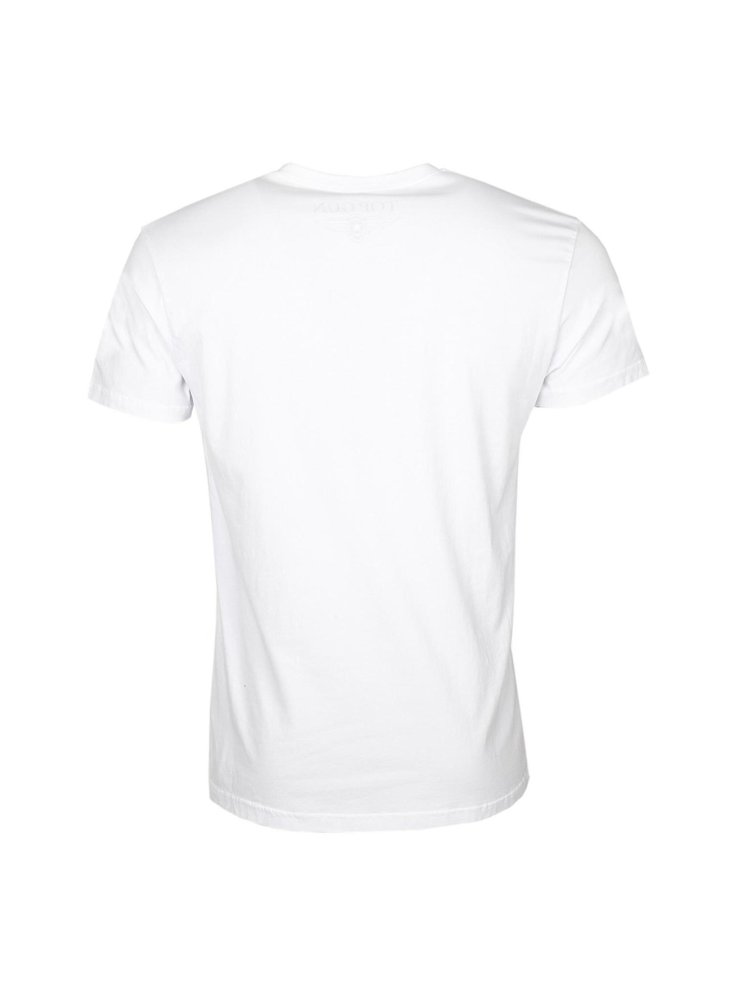 TOP GUN Shirt 'Cloudy'‌‌‌‌ in Weiß