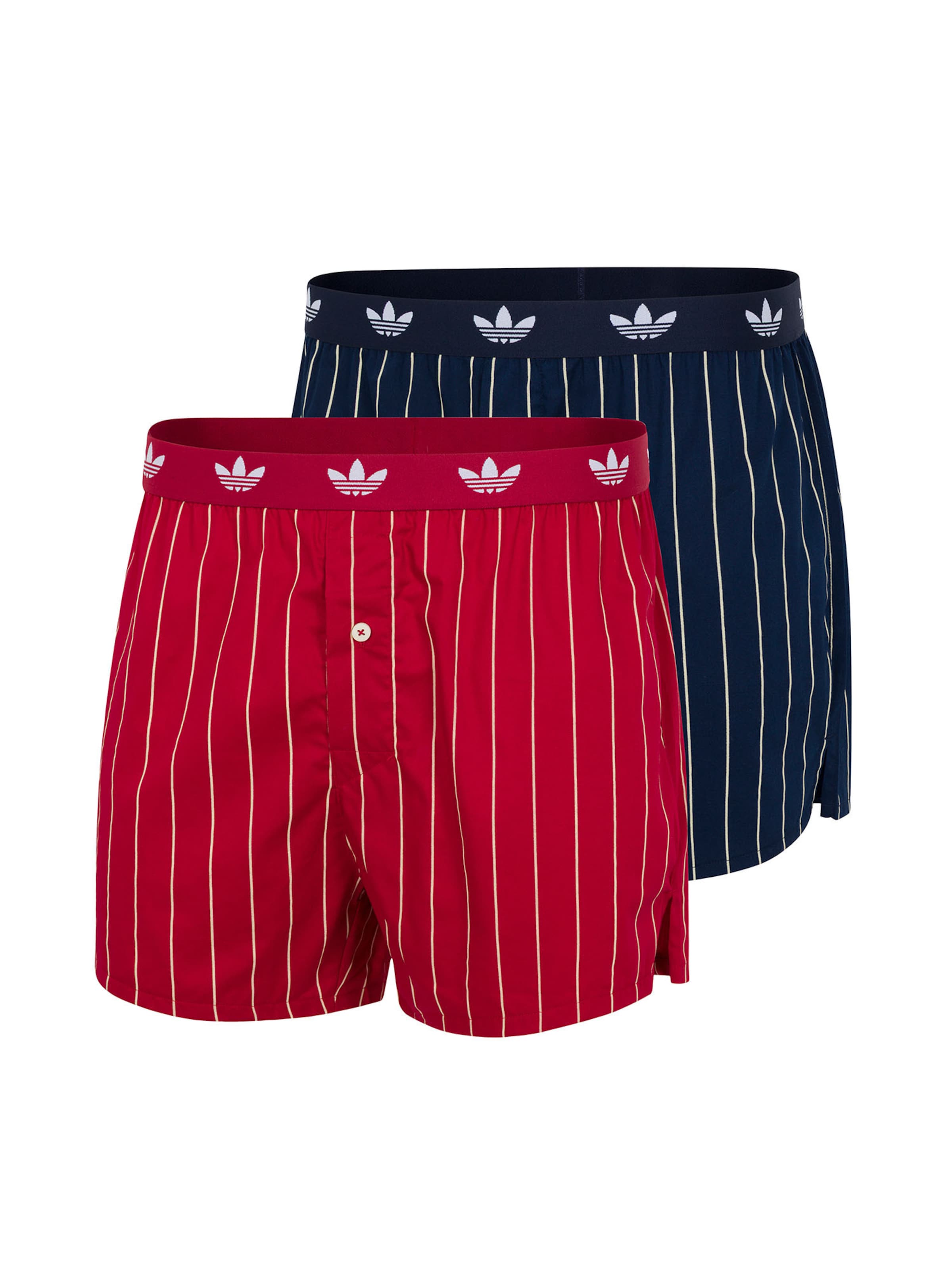 ADIDAS ORIGINALS Boxershorts ' Comfort Cotton Woven ' in Blauw: voorkant