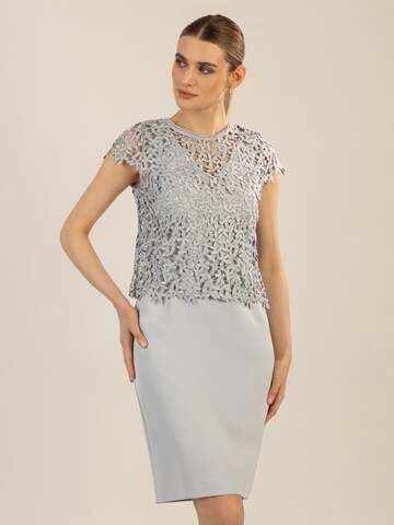 APART Sheath Dress in Blue: front