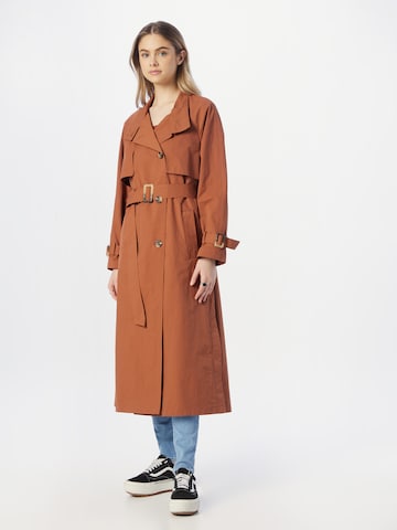 ESPRIT Between-Seasons Coat in Brown: front