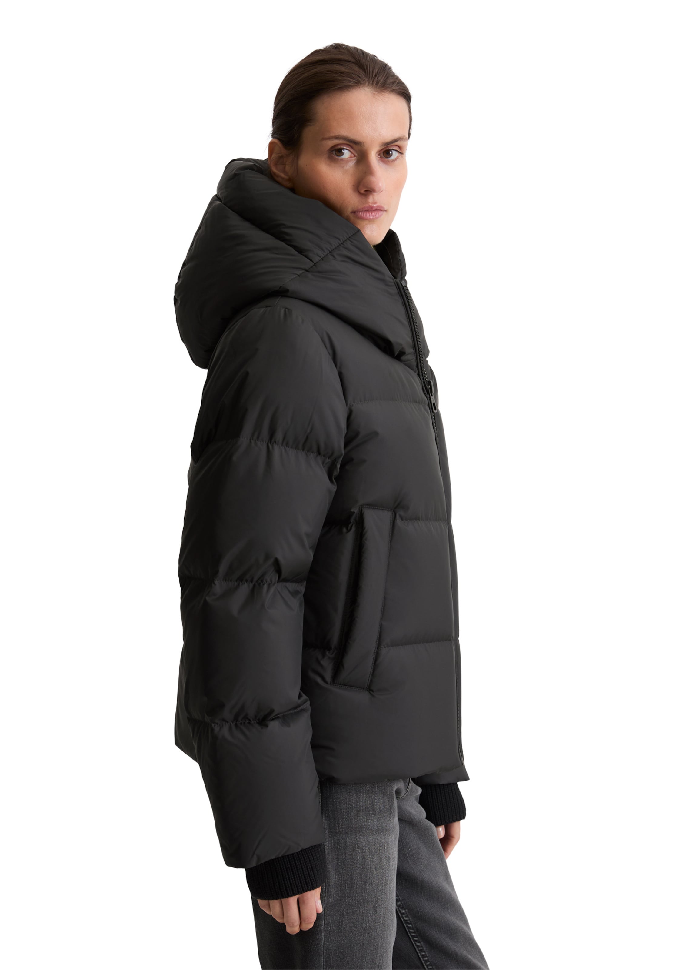 Marc O'Polo Jacke in Schwarz