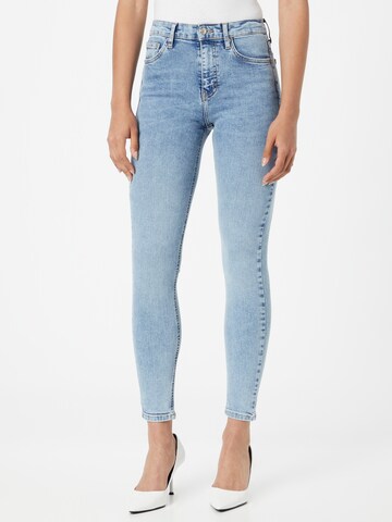 TOPSHOP Skinny Τζιν 'Jamie' σε μπλε: μπροστά