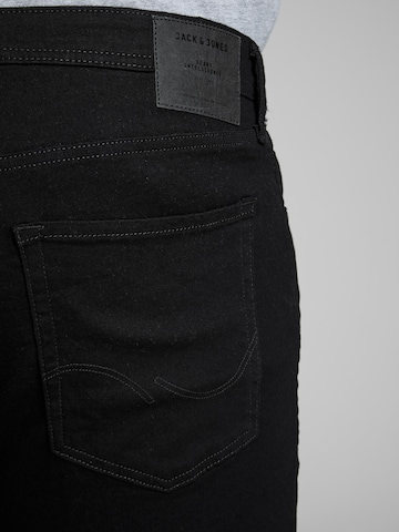 Jack & Jones Plus - Slimfit Vaquero 'Tim' en negro