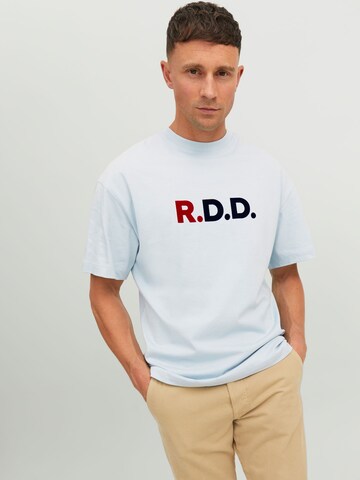 R.D.D. ROYAL DENIM DIVISION T-Shirt in Blau