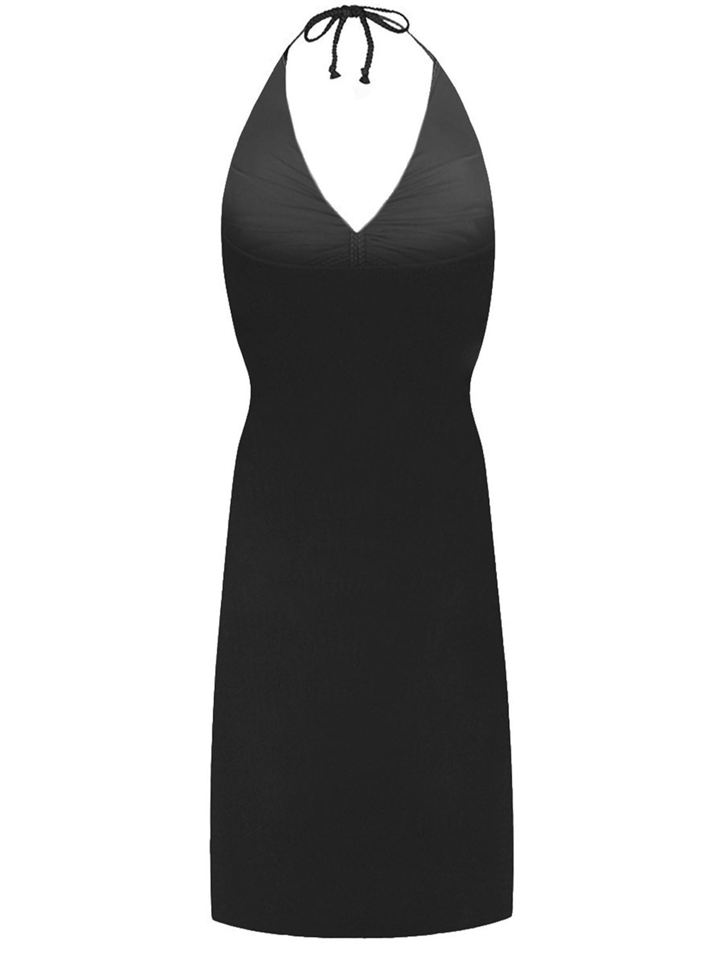 Chic by Lirette Dress 'Short halter dress Natural' in Black