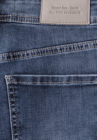 STREET ONE Slim fit Jeans in Blue