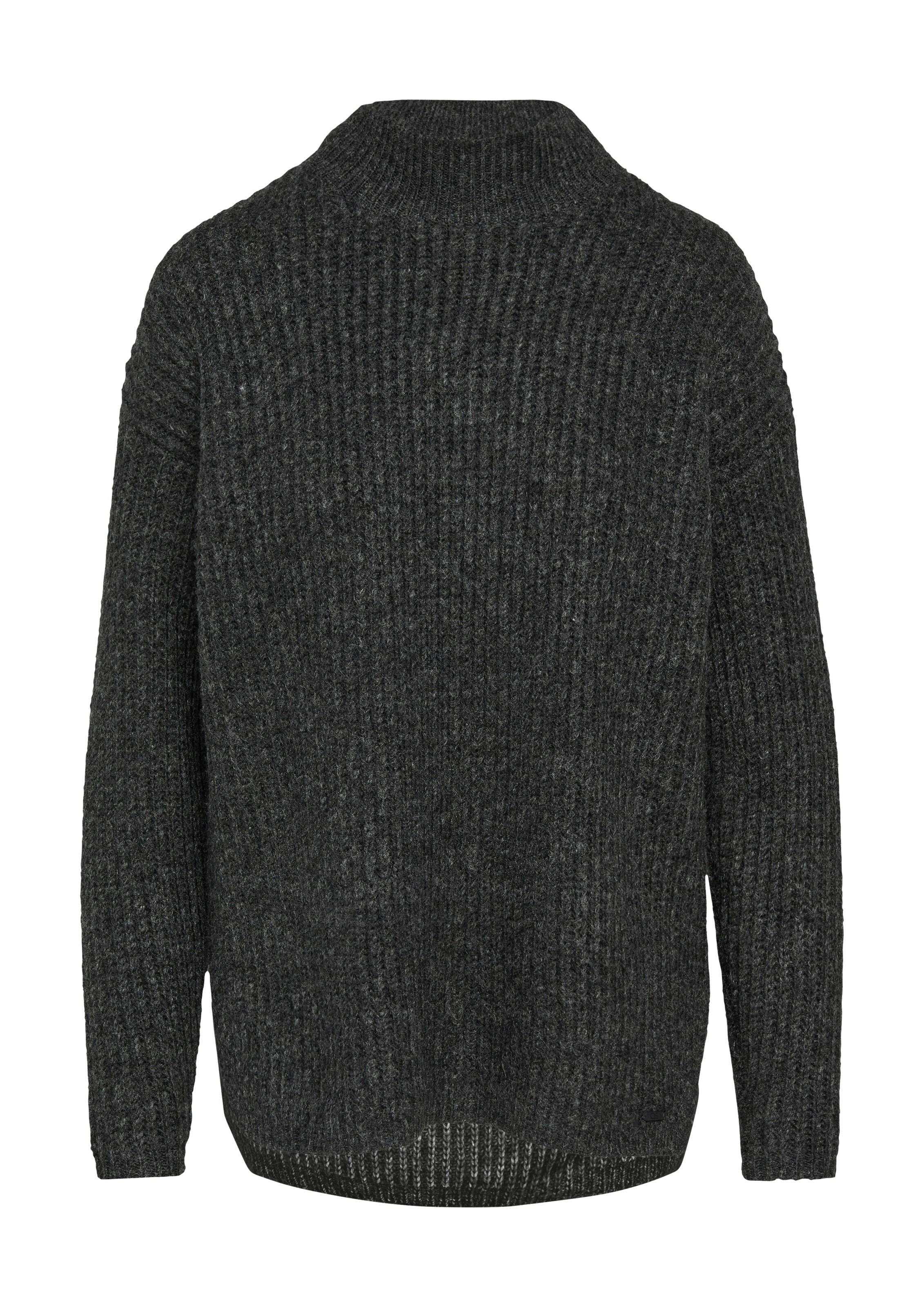 Pull-over QS en noir : devant