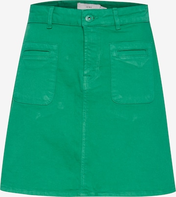 ICHI Skirt 'PENNY' in Green: front