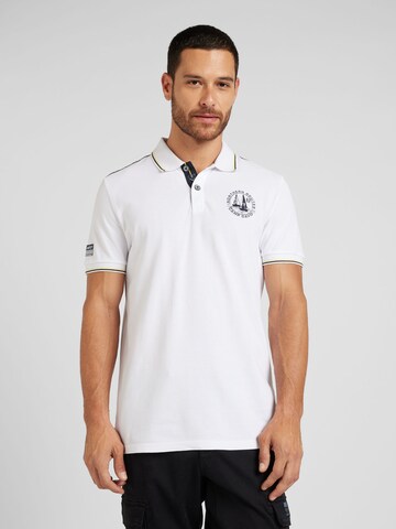 CAMP DAVID Shirt 'Cruise North' in Wit: voorkant