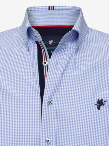 DENIM CULTURE - Ajuste regular Camisa 'Arturo' en azul