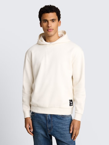 TOM TAILOR DENIM Sweatshirt in Braun: Vorderseite