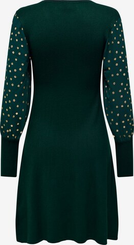 ONLY Knitted dress in Green
