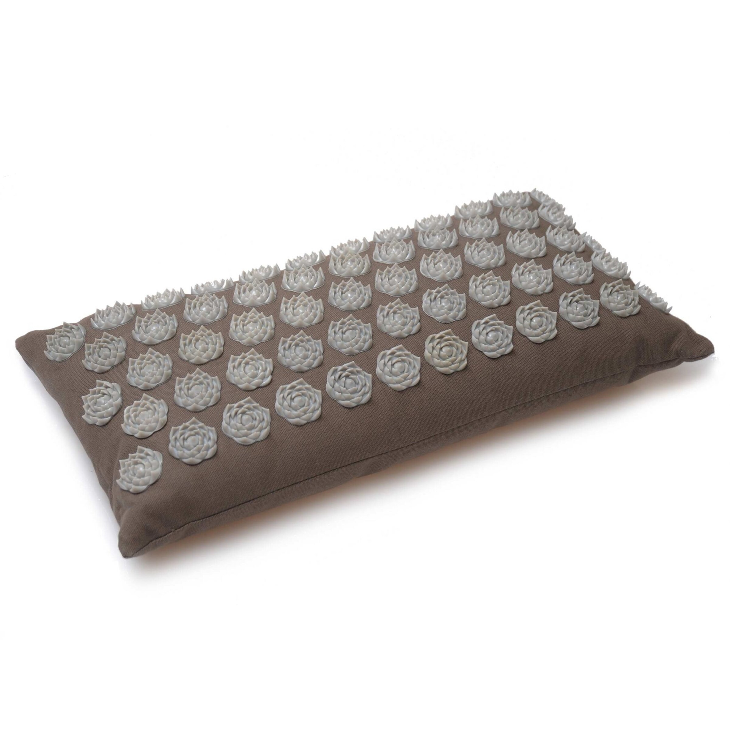 Yogishop Pillow 'Lotus Blossom' in Grey