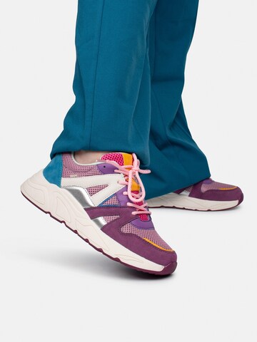 POSH by Poelman Platform trainers 'Carocel' in Mixed colours