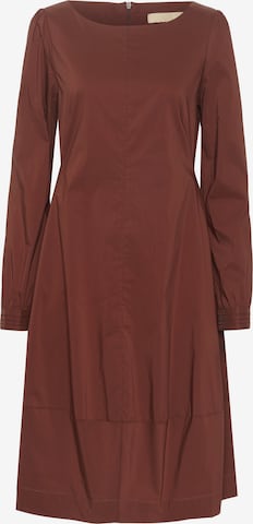 Robe 'Antoinett ' CULTURE en marron : devant