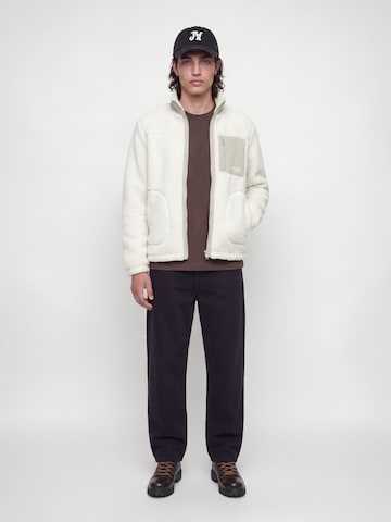 Veste en polaire 'JJESoho' JACK & JONES en blanc