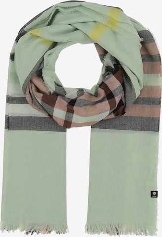 FRAAS Schal in Grün: Vorderseite