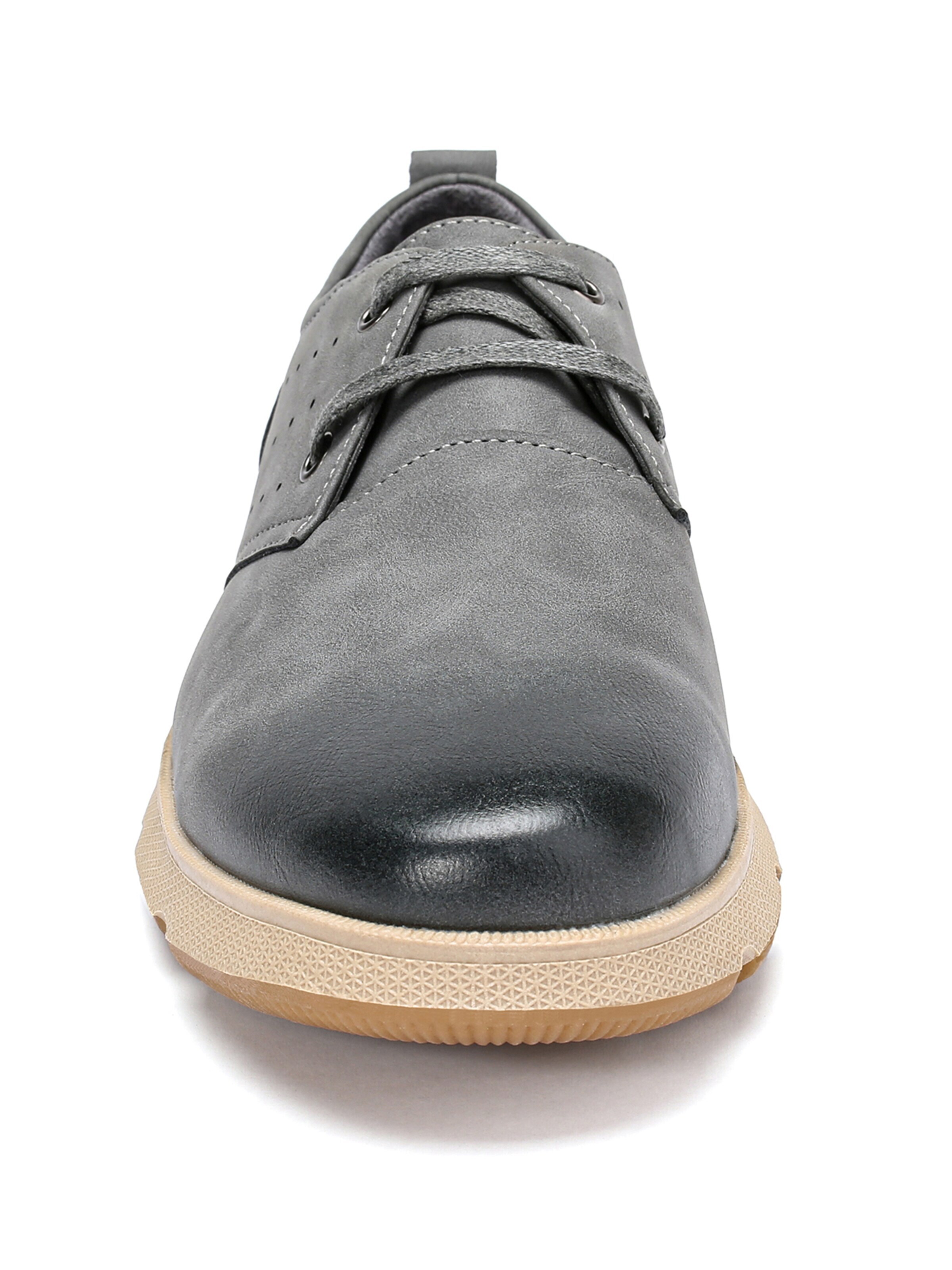 ALLTHEMEN Schnürschuh 'Flucht'‌‌ in Grau