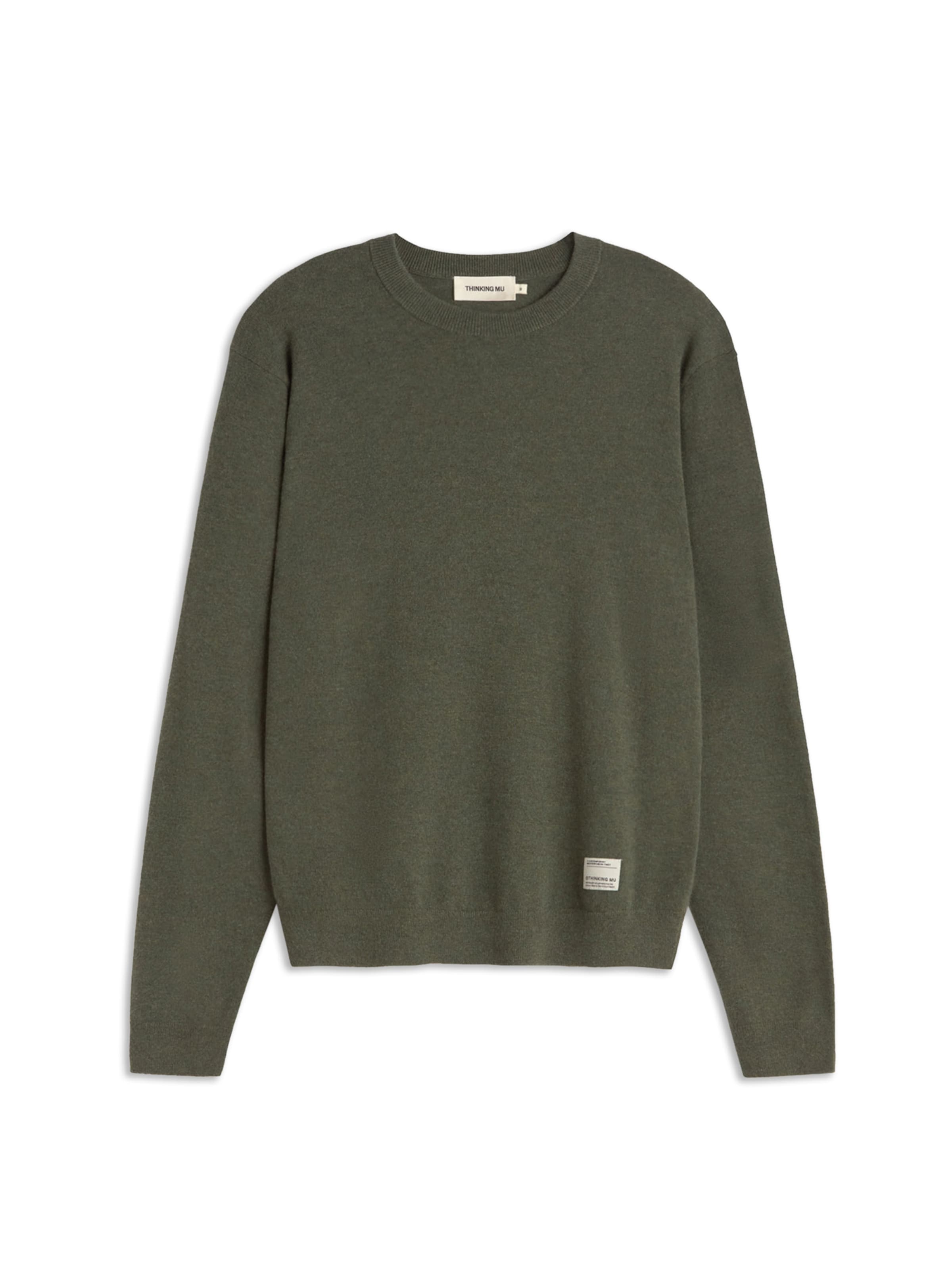 Thinking MU Neulepaita 'Lucien' värissä vihreä: etupuoli
