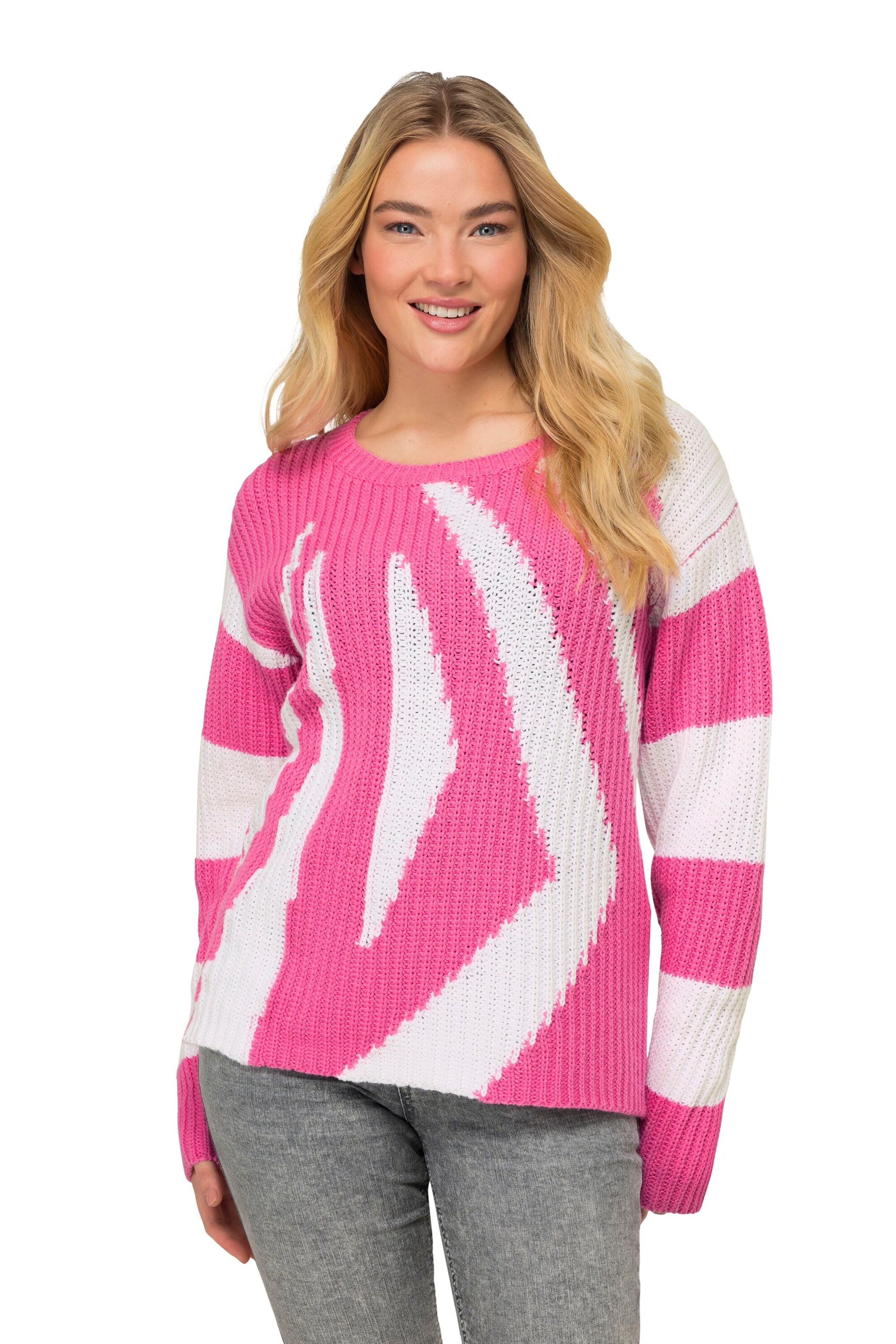 LAURASØN Pullover in Pink: Vorderseite