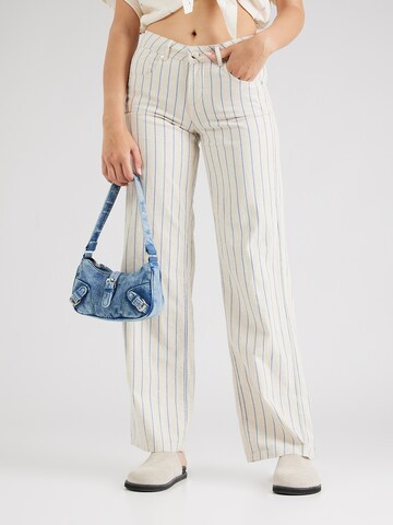FREEMAN T. PORTER - Loosefit Pantalón 'Agatha Greecia' en blanco: frente