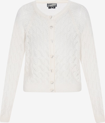 Geacă tricotată DreiMaster Vintage pe alb lână, Vizualizare produs