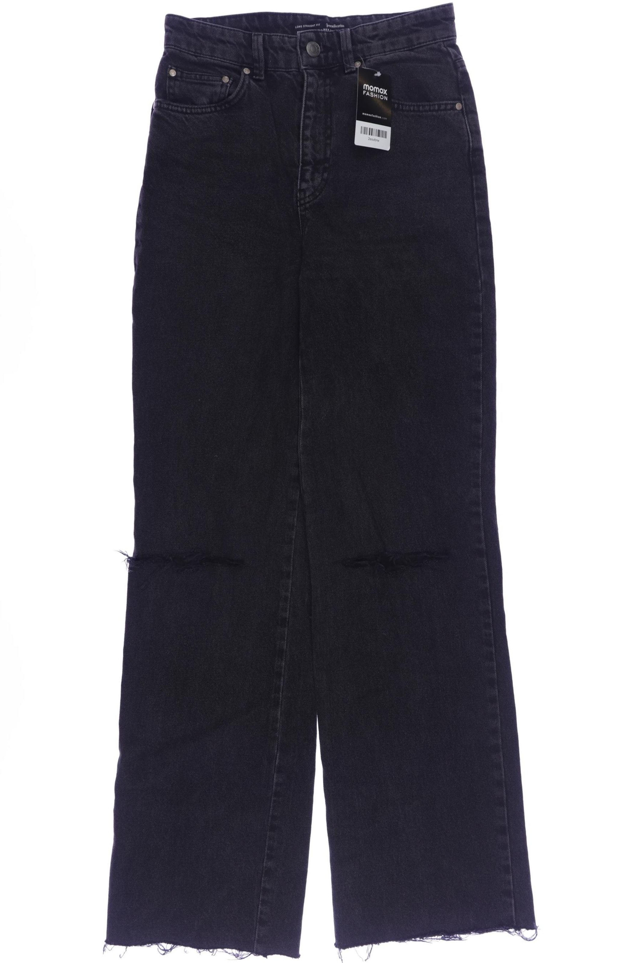 Stradivarius Jeans 27-28 in Schwarz: Vorderseite