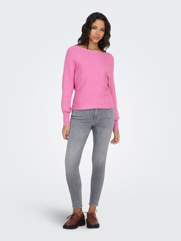 ONLY Pullover 'ONLADALINE' i pink
