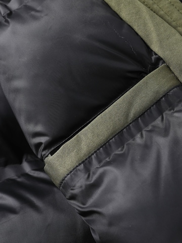 ALLTHEMEN Winter Coat 'Eishauch' in Green